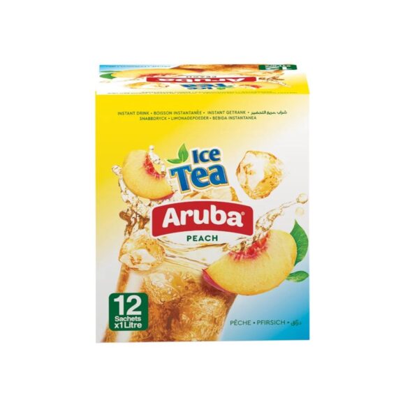 Aruba Ice tea Persika dryckpulver 22gx12st/förpa*