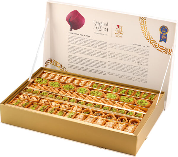 Aghati, Assorted Baklava Super, Carton, Jordan, 12x750g