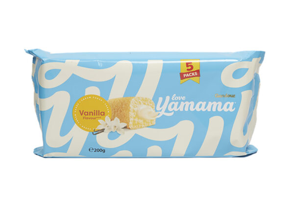 Gandour Yamama cream cake vanil 40gX5X16st/förp*
