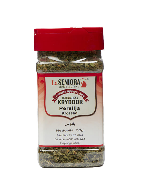 La Seniora Persilja krossad M burk 50gX12st/förpa