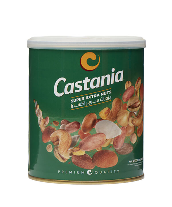 Castania Super Extra nötter burk grön 300g X 12st*