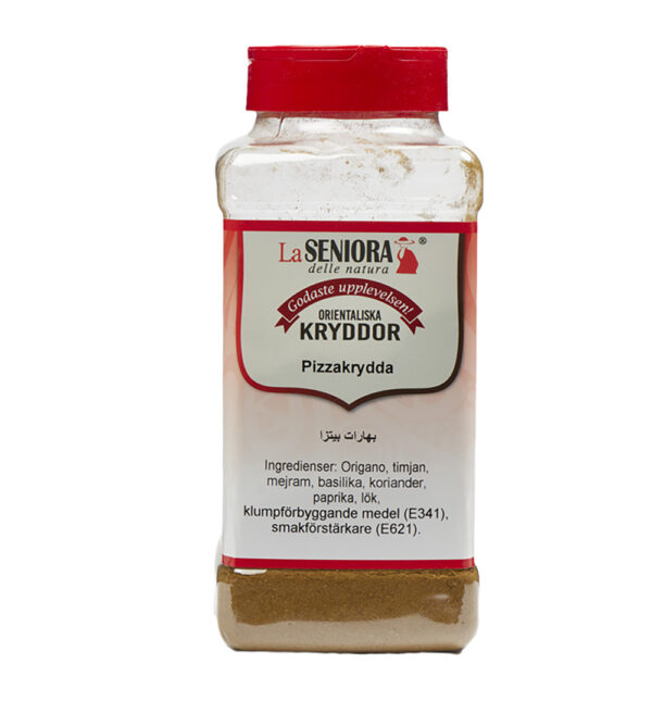 La Seniora Pizzakrydda L burk 300gX6st/förpa
